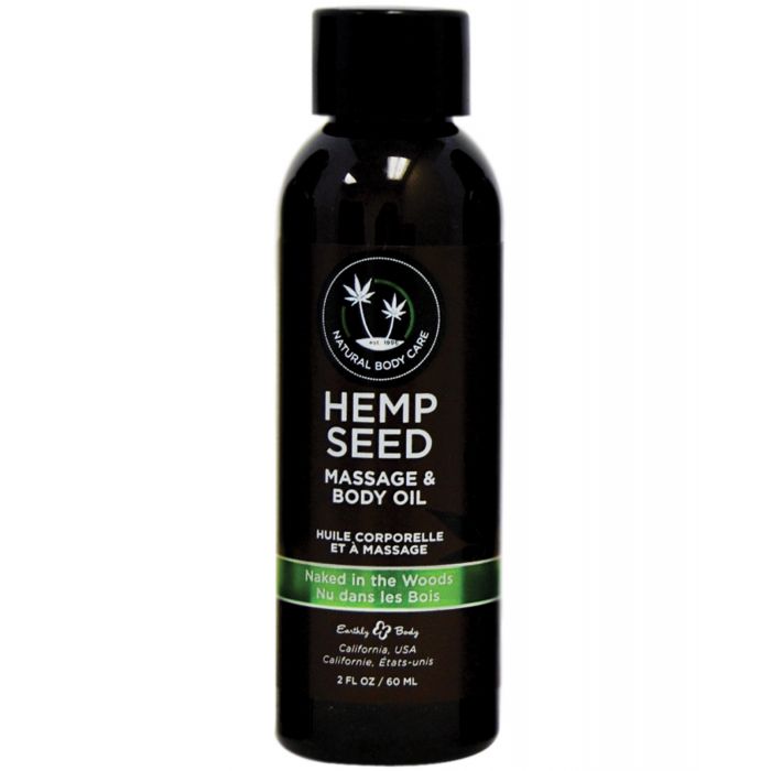 Olio da Massaggio e per il Corpo Earthly Body - 2 oz Naked in the Woods