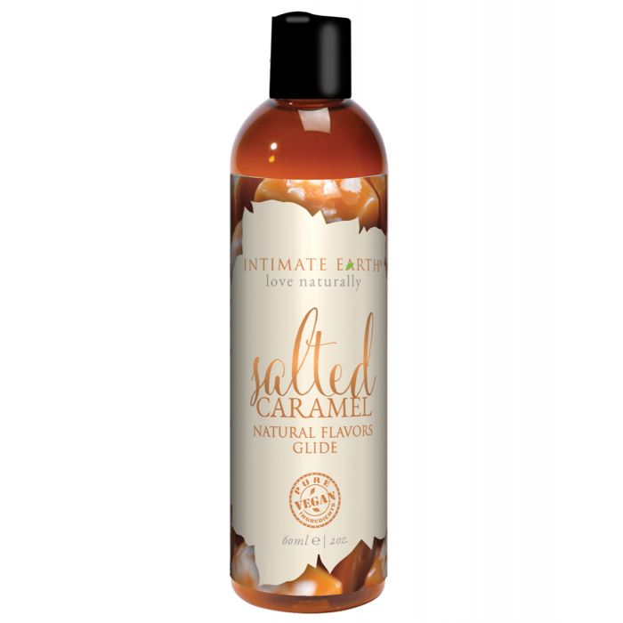Intimate Earth Sabores Naturales Glide - 60 ml Caramelo Salado