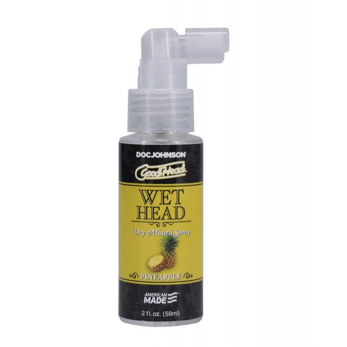 GoodHead Juicy Head Dry Mouth Spray Pineapple 2 Oz