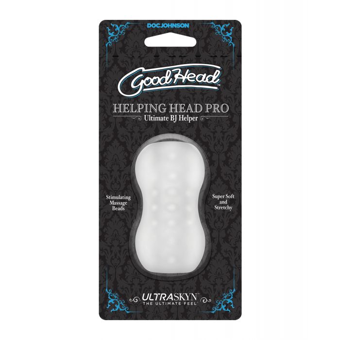 GoodHead Helping Head Pro ULTRASKYN Stroker - Frost