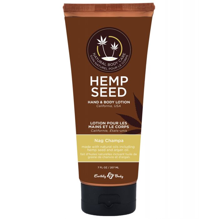 Earthly Body Käsien ja vartalon kosteusvoide - 7 oz putki Nag Champa