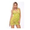 Încărcați imaginea în vizualizatorul Galerie, Pink Lipstick Festival Flirt Net Dress Green O/S
