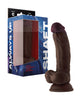 Bild in den Galerie-Viewer laden, Shaft Model C Flexskin Liquid Silicone 7.5" Curved Dong w/Balls - Mahogany
