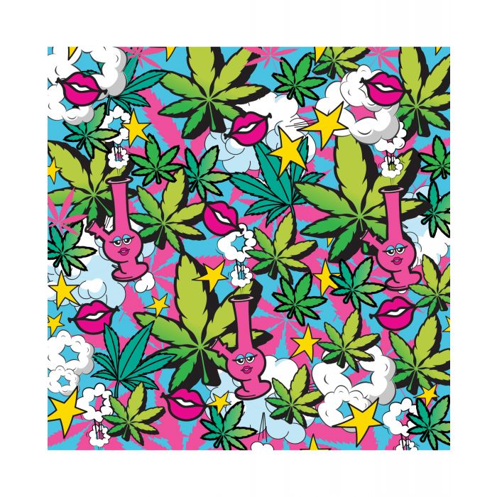 Buzzed 3.5" ladattava kuula - Stoner Chick sininen