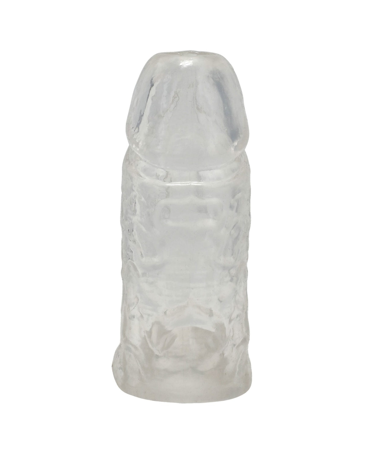 Gaine pour pénis transparente TitanMen avec sangle pour les testicules, pour plus de volume et de sensations