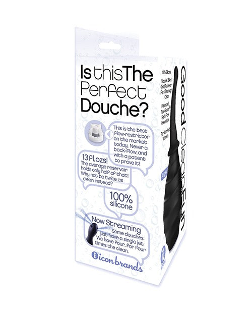 Doccetta intima Good Clean Fun 100% in silicone, angolata, con beccuccio morbido