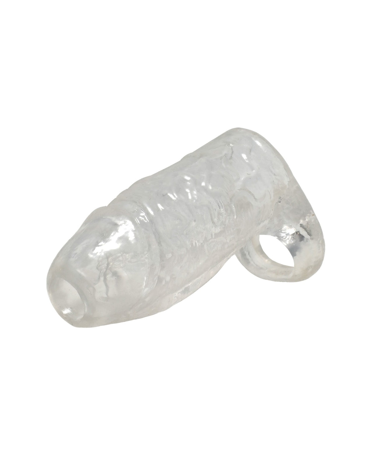 Gaine pour pénis transparente TitanMen avec sangle pour les testicules, pour plus de volume et de sensations