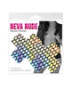 Load image into Gallery viewer, Neva Nude Mirrored Mayhem Holographic X Factor Pasties - Multi Color O/S
