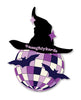 Charger l'image dans la visionneuse de la galerie, Halloween Witch Disco Ball Sticker - Pack of 3
