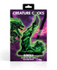 Indlæs billede i gallerifremviser, Creature Cocks Glowzilla Silicone Dildo - Glow in the Dark
