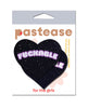 Afbeelding laden in Galerijviewer, Pastease F*CKABLE Heart - Black/Pink O/S
