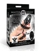 Load image into Gallery viewer, Master Series Dark Pearl Inflatable Vibrating Butt Plug w/Remote Control - Black
