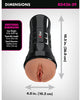 Carica l'immagine nel visualizzatore Galleria, PDX Extreme Wet Pussies Super Juicy Snatch XXL - Brown
