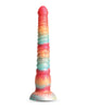 Load image into Gallery viewer, Colours Stacked 9" Dildo - Red/Gold

