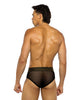 Charger l'image dans la visionneuse de la galerie, Sacred Heart Briefs w/Studded Elastic Waist Band - Black LG
