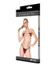 Load image into Gallery viewer, Darque Pasties w/G-String - Red/Black O/S
