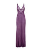 Load image into Gallery viewer, Katana Mesh &amp; Eyelash Lace Gown - Purple 1X/2X
