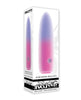 Load image into Gallery viewer, Evolved Paradise Bullet Mini Vibe Pink Purple Dual Silicone Layers Tapered Tip
