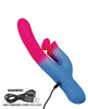 Załaduj obraz do przeglądarki galerii, Elation Thrusting Dual Stimulator - Blue/Pink
