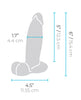 Load image into Gallery viewer, b-Vibe Slipskin 6&quot; Girthy - Mocha

