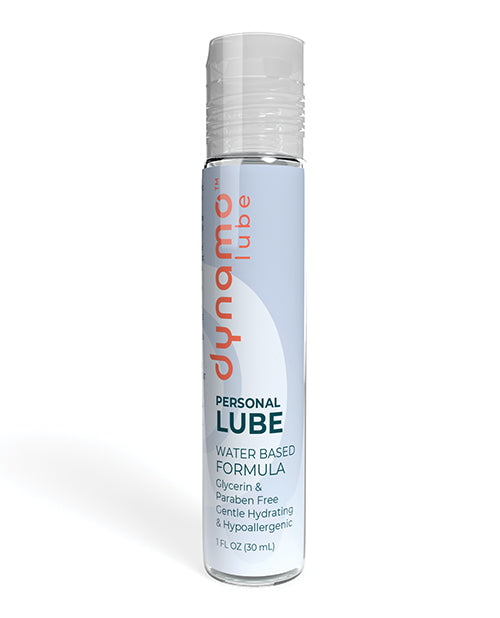 Dynamo Water Based Lube Formula 1 Oz Glycerin Free Paraben Free