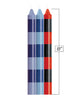 Load image into Gallery viewer, The 9's Make Me Melt Sensual Warm Drip Candles - Passionettes Stripes Pack of 3
