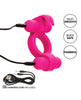 Carica l'immagine nel visualizzatore Galleria, Couple's Enhancer Silicone Rechargeable Rockin' Rabbit Enhancer - Fuchsia
