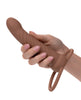 Carregar imagem no visualizador da Galeria, Performance Maxx Rechargeable Ribbed Dual Penetrator - Brown
