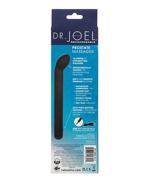 Dr. Joel Kaplan Rechargeable Prostate Massager - Black