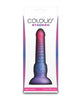 Load image into Gallery viewer, Colours Stacked 6" Dildo - Pink/Blue
