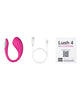 Carregue a imagem no visualizador da Galeria, Lovense Lush 4.0 Bluetooth G-Spot Egg Camming Vibrator - Pink
