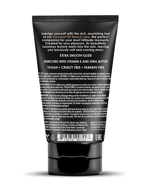 Load image into Gallery viewer, Wicked Sensual Care Coconut Oil Based Lube 4 Oz Personal Lubricant
