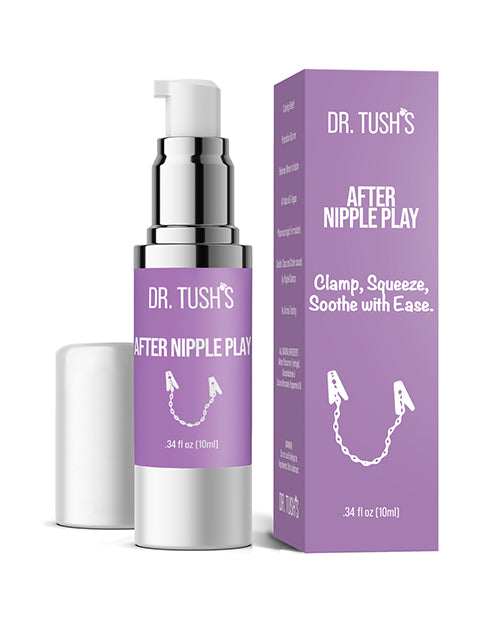 Dr Tush After Nipple Play Gel 10 Ml Bottle Soothing Post Play Cooling For Sensitive Nipples