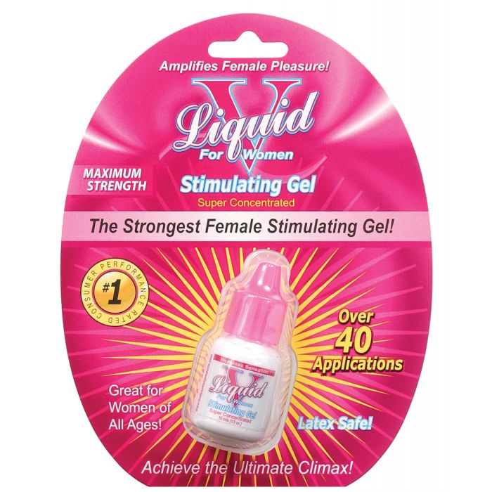 Liquid V Female Stimulant - 10 ml Bottle in Clamshell