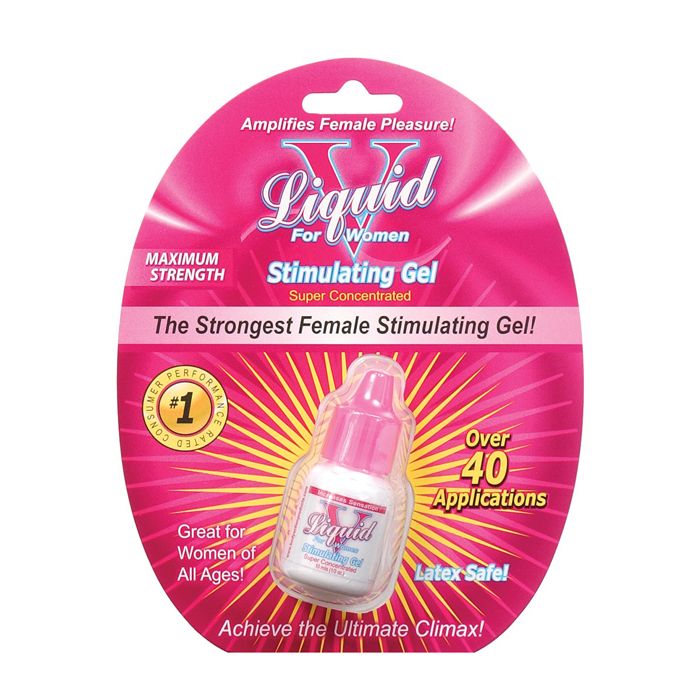 Liquid V Female Stimulant - 10 ml Bottle in Clamshell
