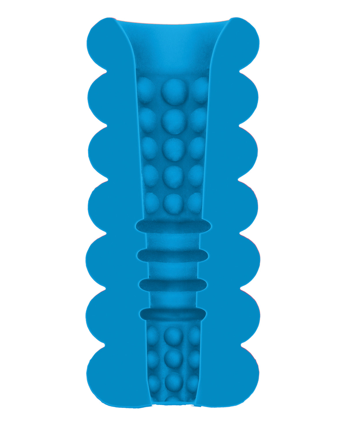 Mood Thrill Blue Triple Texture Stroker ULTRASKYN Handheld Toy