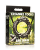 Load image into Gallery viewer, Creature Cocks Caiman Silicone Cock Ring - Black
