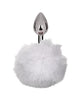 Load image into Gallery viewer, Running Wild White Bunny Tail Anal Probe
