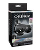Load image into Gallery viewer, Fantasy C Ringz Remote Controlled Vibrating Cock Blocker Black
