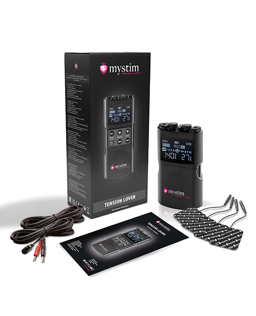 Mystim Tension Lover 2 Rechargeable Electro Stimulation Toy for Couples