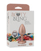Load image into Gallery viewer, Booty Bling Jeweled Metal Plug Small Gold Anal Toy
