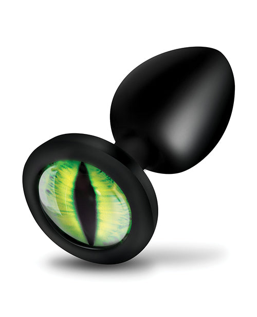 Creature Eye Green Cat Eye Silicone Butt Plug Small Body Safe