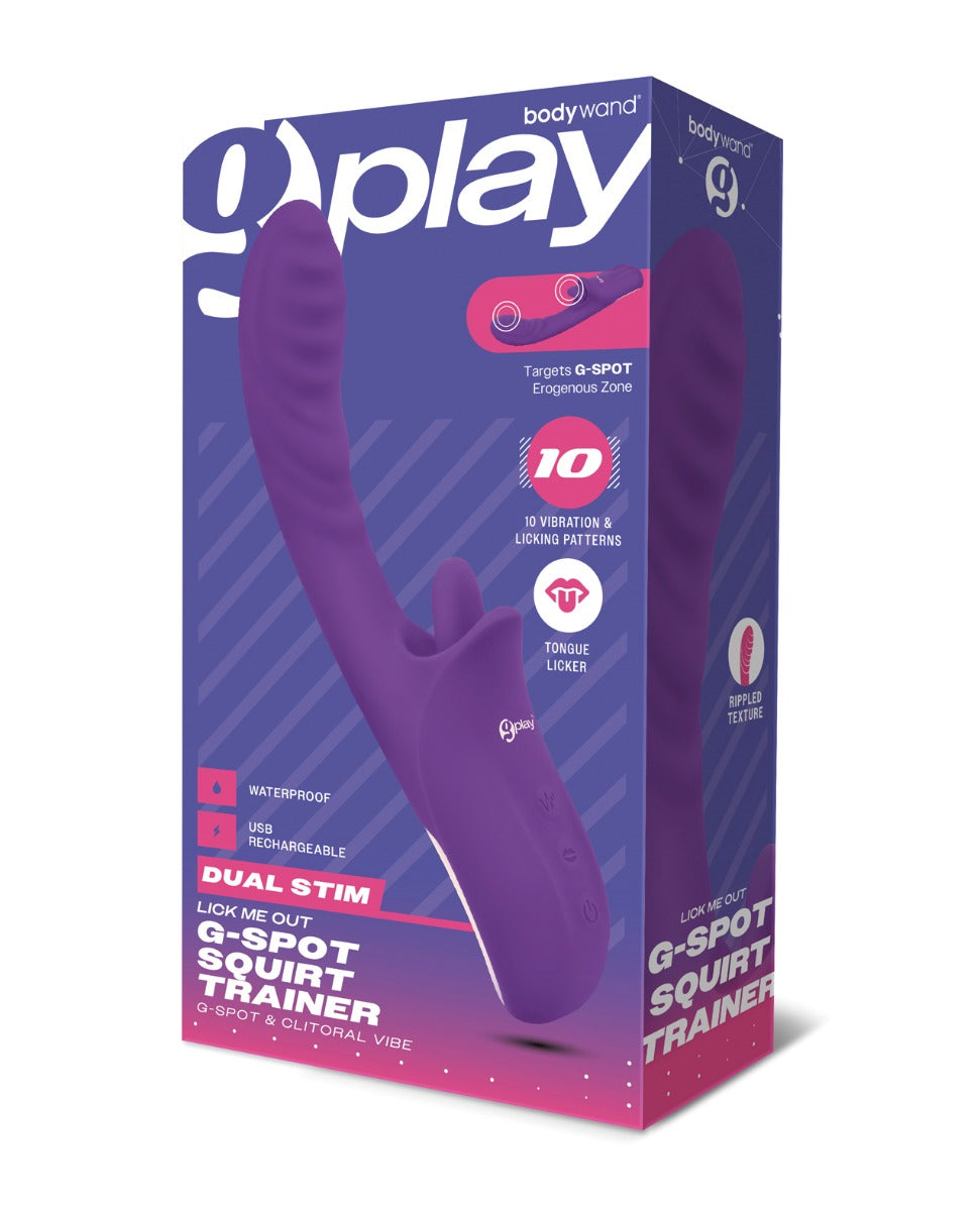 Bodywand G Play Lick Me Out Squirt Trainer Purple Premium