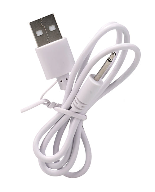 Mochi Mushroom Vibe Purple Silicone Palm Sized Waterproof Rechargeable