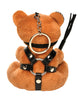 Bild in den Galerie-Viewer laden, Dom Bear Keychain Cute Yet Edgy Hearts On Feet Gag Gift For Friends
