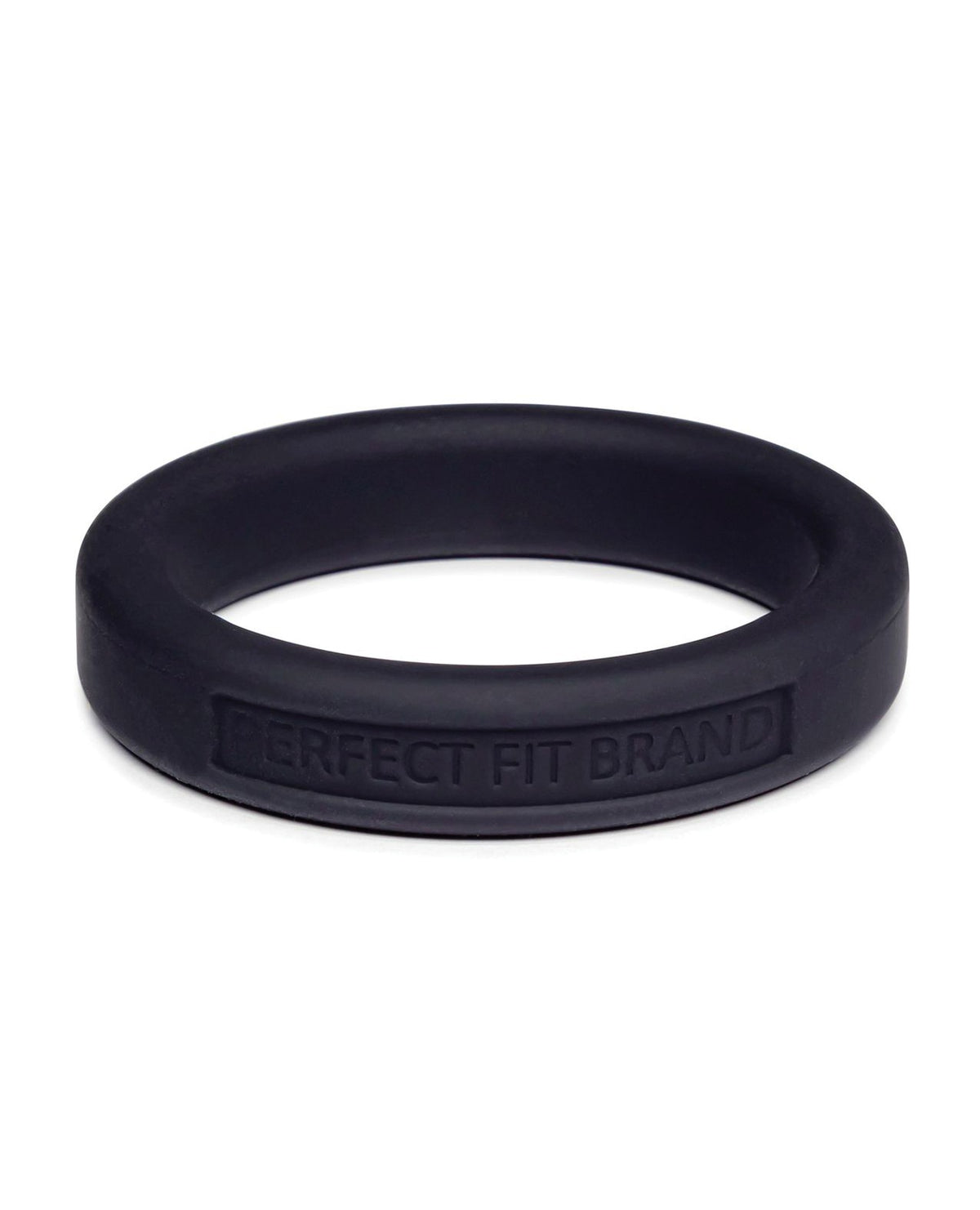 Perfect Fit Classic Silicone Penis Ring Medium Stretch 1.4 Black