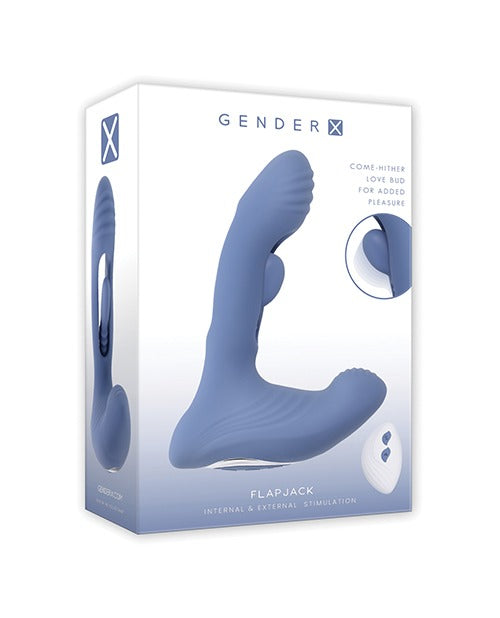 Gender X Flapjack Remote Control Vibrating Flapper Toy Blue
