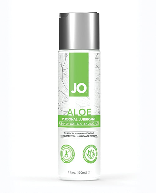 JO Aloe Original Lubricant 4 Oz Water Based With Aloe And Hyaluronic Acid