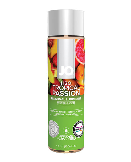 JO H2O Tropical Passion Water Based Lubricant 4 Oz