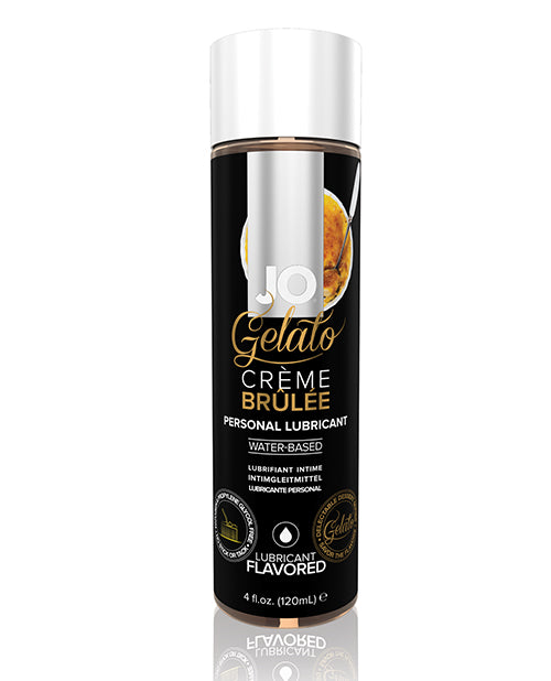 JO Gelato Creme Brulee Lubricant 4 oz Water Based Flavored Lube